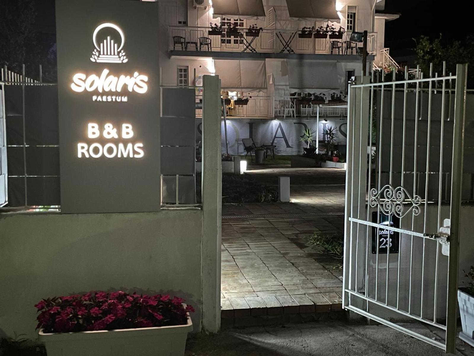 Solaris Paestum Bed and Breakfast Exteriör bild